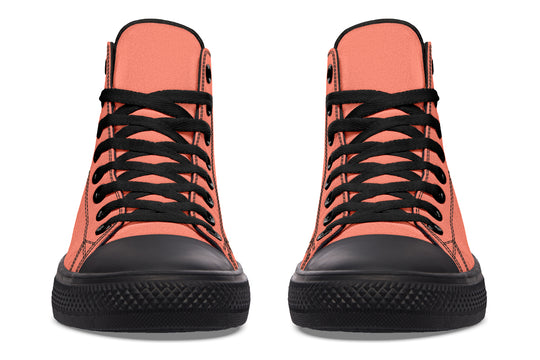 Coral Blush High Tops