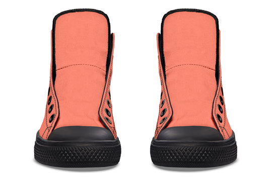 Coral Blush High Tops