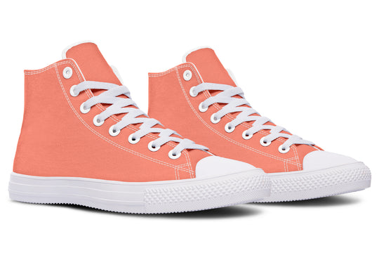 Coral Blush High Tops