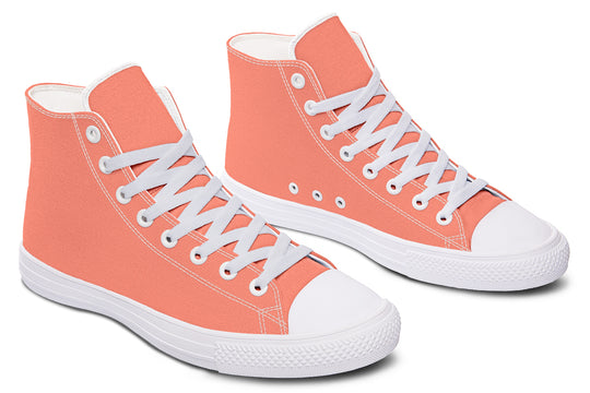 Coral Blush High Tops