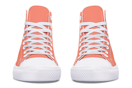 Coral Blush High Tops