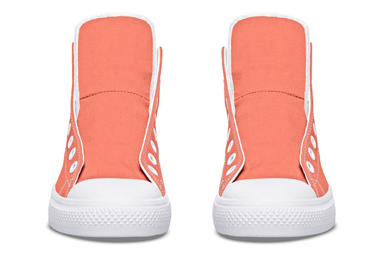 Coral Blush High Tops