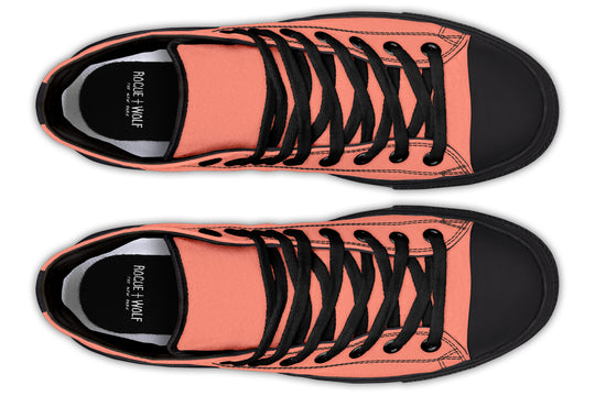 Coral Blush High Tops