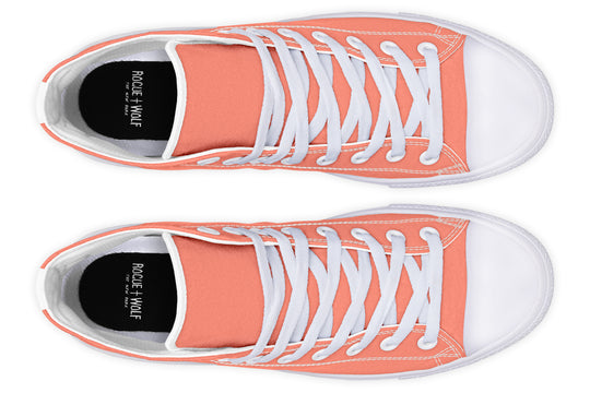 Coral Blush High Tops