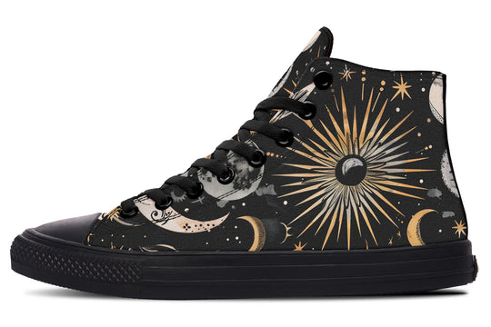 Cosmic Sigils High Tops