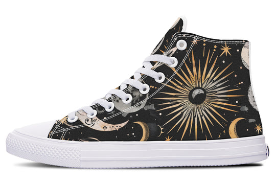 Cosmic Sigils High Tops