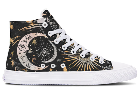 Cosmic Sigils High Tops