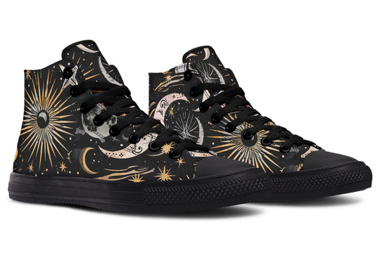 Cosmic Sigils High Tops