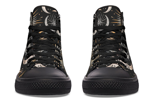 Cosmic Sigils High Tops