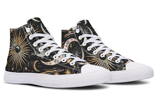 Cosmic Sigils High Tops