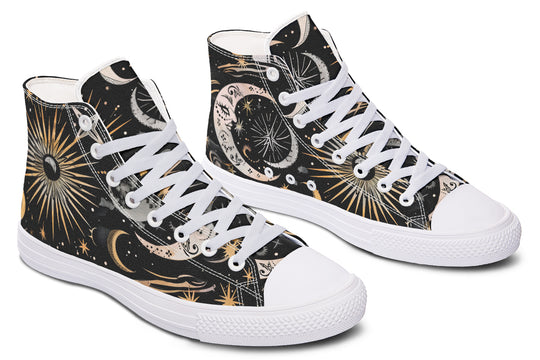 Cosmic Sigils High Tops