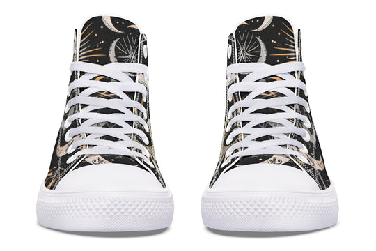 Cosmic Sigils High Tops
