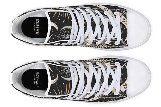 Cosmic Sigils High Tops