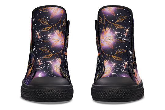 Cosmic Petals High Tops