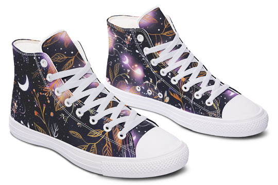 Cosmic Petals High Tops