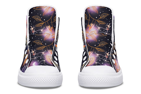 Cosmic Petals High Tops