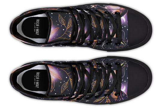 Cosmic Petals High Tops
