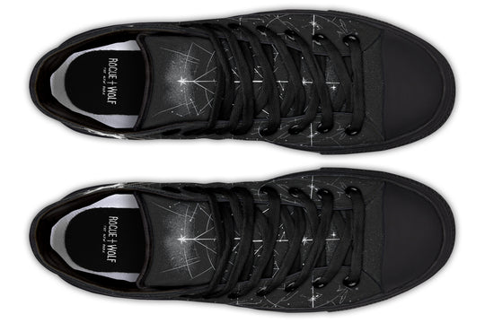 Cosmic Sphynx Cat High Tops
