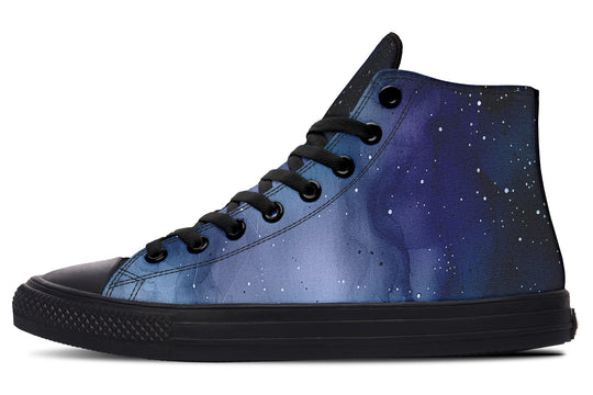 Deep Blue High Tops