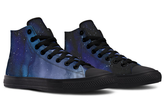 Deep Blue High Tops