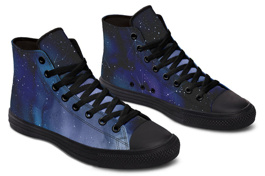 Deep Blue High Tops