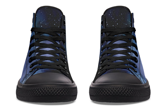 Deep Blue High Tops