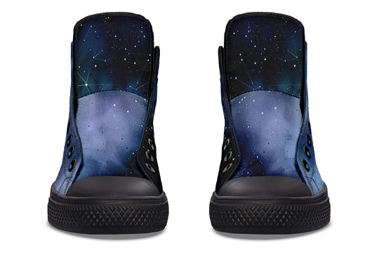 Deep Blue High Tops