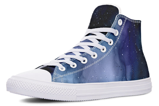 Deep Blue High Tops