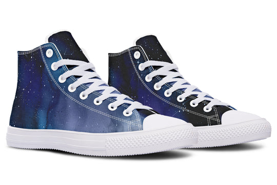 Deep Blue High Tops
