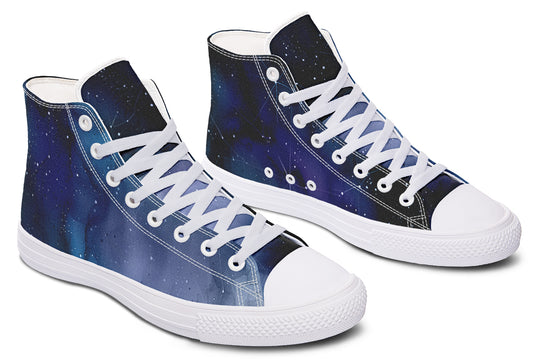 Deep Blue High Tops