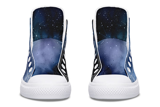 Deep Blue High Tops
