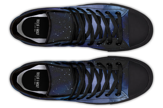 Deep Blue High Tops