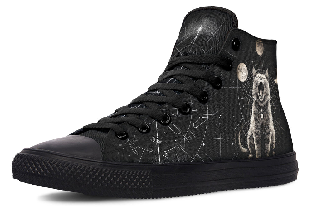 Eclipse Cat High Tops