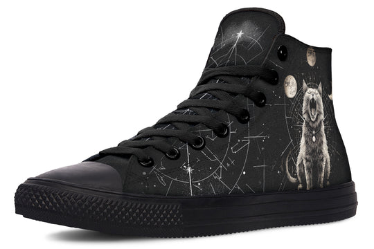 Eclipse Cat High Tops