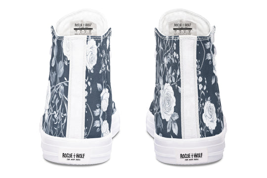 Steel Rose Romance High Tops