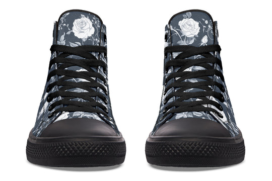 Steel Rose Romance High Tops