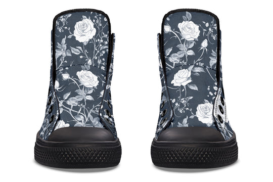 Steel Rose Romance High Tops