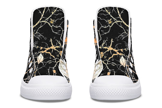 Kintsugi Rose High Tops