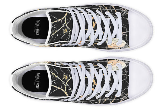 Kintsugi Rose High Tops