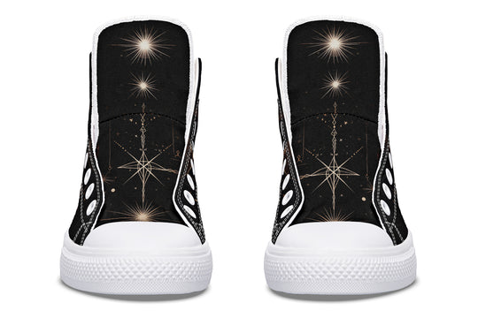 Lunar Sphynx Cat High Tops
