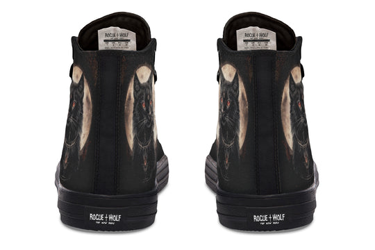 Midnight Cat High Tops