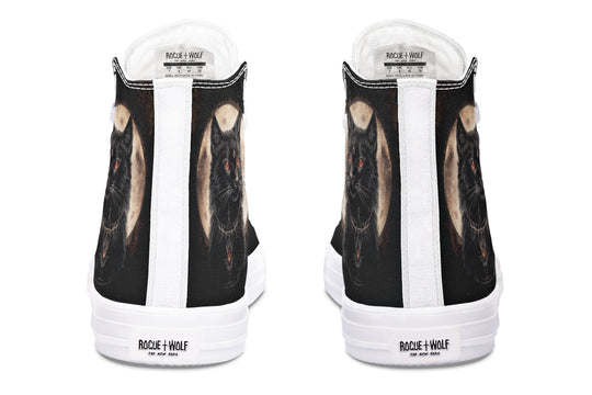 Midnight Cat High Tops