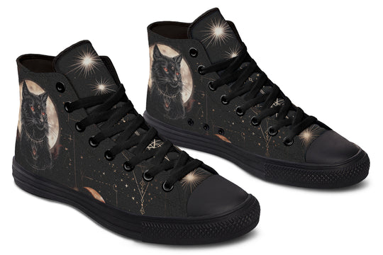 Midnight Cat High Tops