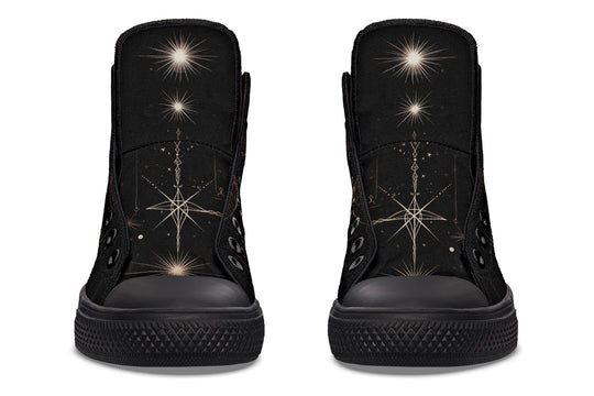 Midnight Cat High Tops