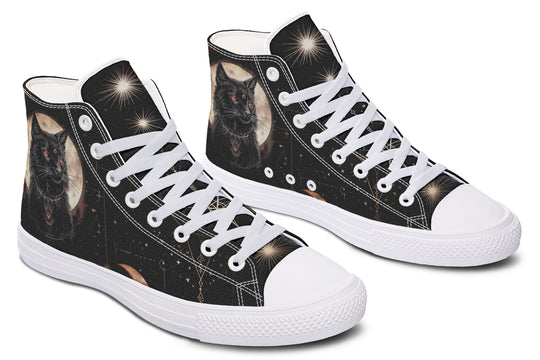 Midnight Cat High Tops