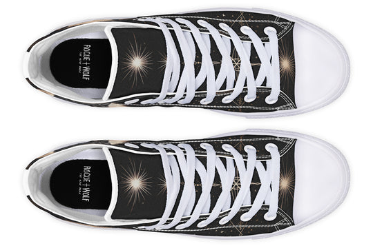 Midnight Cat High Tops
