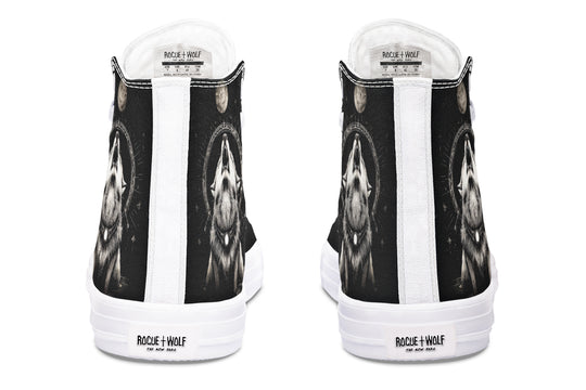 Moonbound Wolf High Tops