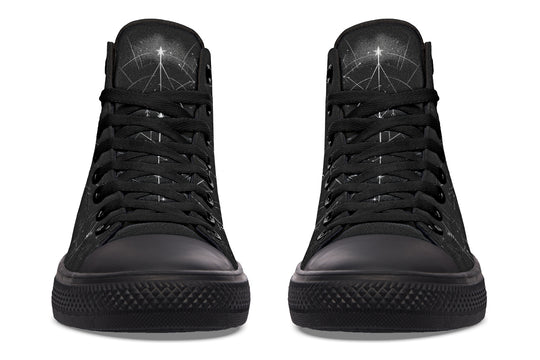 Moonbound Wolf High Tops