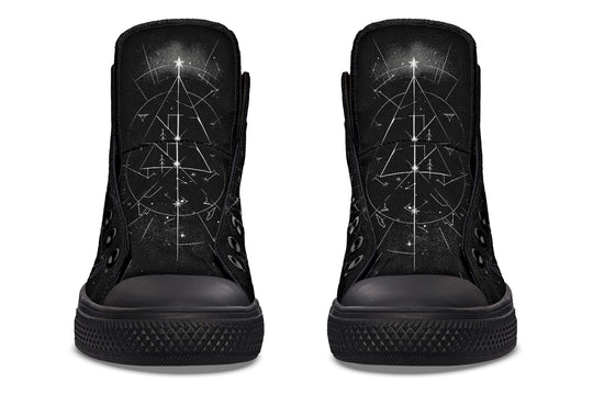 Moonbound Wolf High Tops
