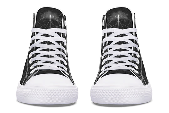 Moonbound Wolf High Tops